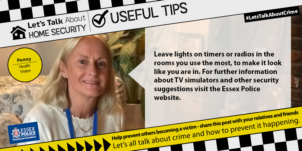 Home Security Essex Police Tip 4